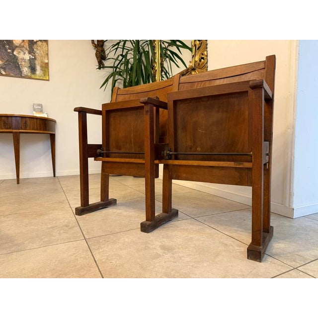 Viennese Two-Seater Cinema Seat For Sale - Image 12 of 12