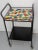 Black French Iron & Ceramic Table Trolley with Wheels, 1960 For Sale - Image 8 of 10