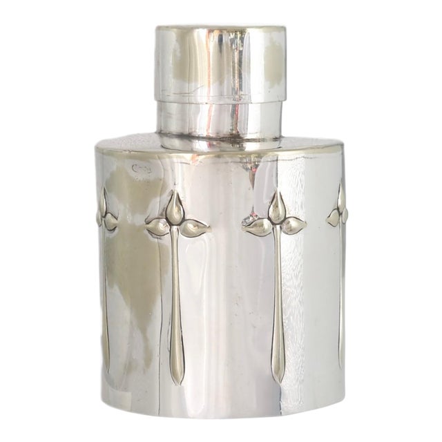 19th Century Art Nouveau Atkins Brothers of Sheffield Tea Caddy For Sale