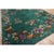 1920s 1920s Green Open Field Modern Antique Chinese Art Deco Carpet Room Size Rug For Sale - Image 5 of 9