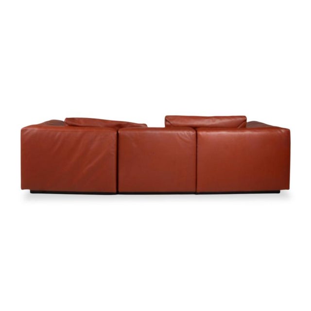 Leather Corner Sofa and Ottoman from Walter Knoll, Set of 2 For Sale - Image 16 of 18