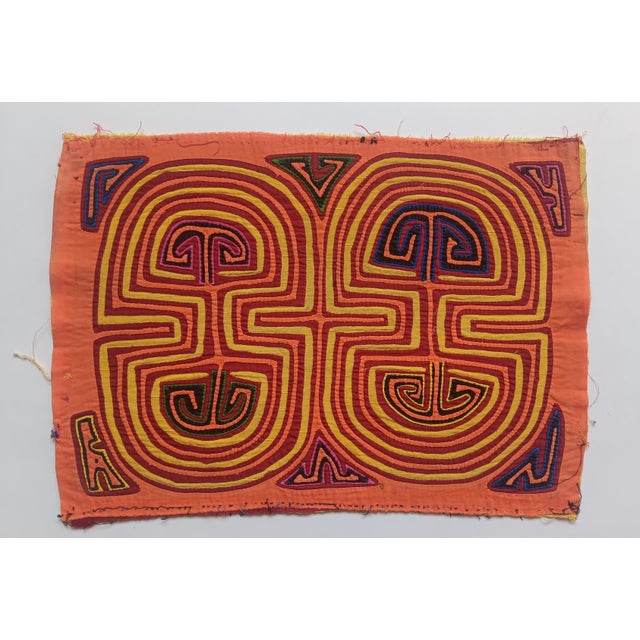 Mola Fabric by Cuna Indians, Panama, 1970s For Sale - Image 3 of 3