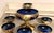 The Tre Fuochi dessert set, featuring a fruit goblet and six coupes crafted from Venetian Murano glass, is a true work of...