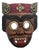 Vintage Indonesian Wooden Mask Sculpture, 1970s For Sale