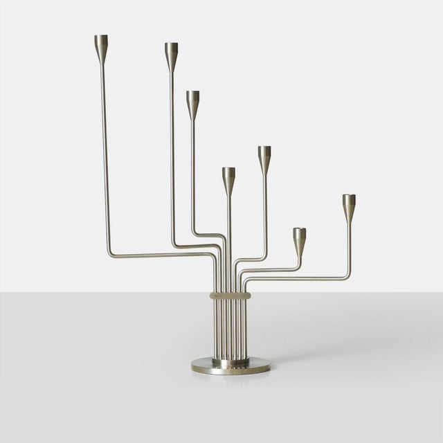 Mid-Century Modern Great Bear Candelabra by Piet Hein For Sale - Image 3 of 4