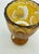 Chalices in Hand-Cut Amber Crystal by Moosbauer Nördlingen, 1950s, Set of 2 For Sale - Image 4 of 18