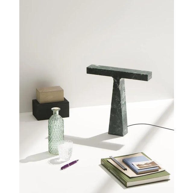 Not Yet Made - Made To Order Bruchi Marble Table Lamp by Niko Koronis For Sale - Image 5 of 7