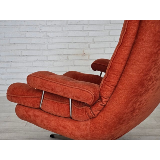 Swedish Swivel Armchair from Ulferts Möbler, 1970s For Sale - Image 11 of 18