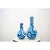 Italian Bold Blue & White Vases - a Pair For Sale In New York - Image 6 of 7
