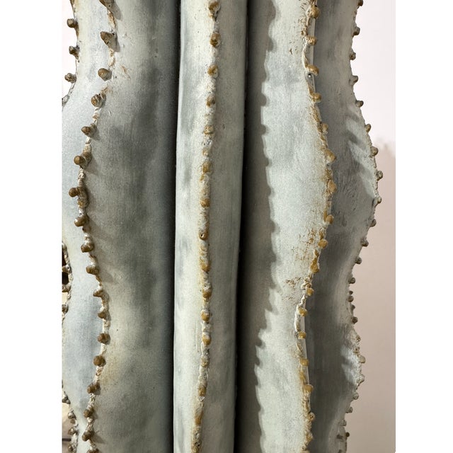 Orenzo 62" Hohokam Cactus Sculpture From Marrakesh, Morocco For Sale - Image 6 of 11
