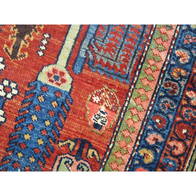 Stunning room size Persian Bidjar rug with an all-over repetitive willow tree motif Measures: 8'4'' x 12'5'' Bidjar rugs,...