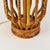 Mid 20th Century Mid Century Modern Burnt Bamboo Table Lamp Bentwood Statement Lamp For Sale - Image 9 of 13