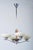 Art Deco Chandelier in Chromed Steel and Beech, Czech, 1920s For Sale - Image 13 of 14