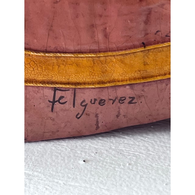 Signed Manuel Felguérez Modernist Abstract Figural Sculpture, Mexico, Circa 1970 For Sale - Image 12 of 12