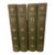 Vintage Set of Four Sir Walter Scott Green & Gold Clothbound Novels (h.m. Caldwell Company) For Sale