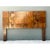 Vintage Lane “Mosaics” Brutalist Wood Queen Headboard For Sale - Image 9 of 12