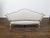 Wood Italian Rococo Style 19th Century Painted Settee with Out Scrolling Arms For Sale - Image 7 of 12