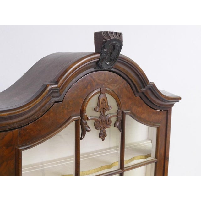 Wood Vintage Wooden Wall Cabinet with Glass Door, 1960s For Sale - Image 7 of 9