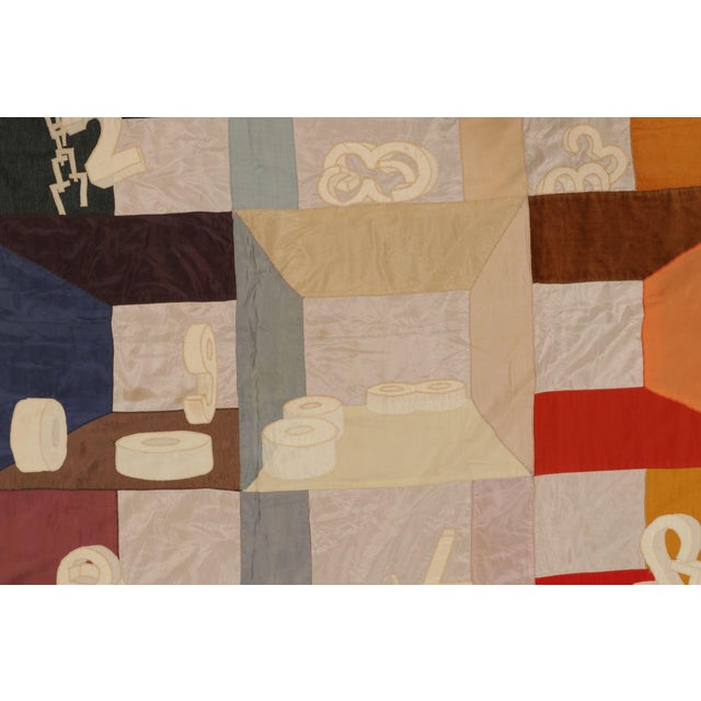 Rug & Kilim Rug & Kilim’s Contemporary Astronomical Tapestry in Polychromatic Hues For Sale - Image 4 of 10