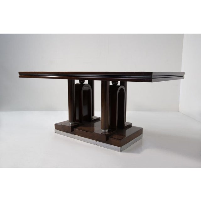 Art Deco Italian Table from Gaetano and Osvaldo Borsani, 1940s For Sale - Image 16 of 18