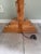 Vintage Carved Cerused Wood Italian Palm Tree Roche Bobois Style Floor Lamp For Sale - Image 12 of 12