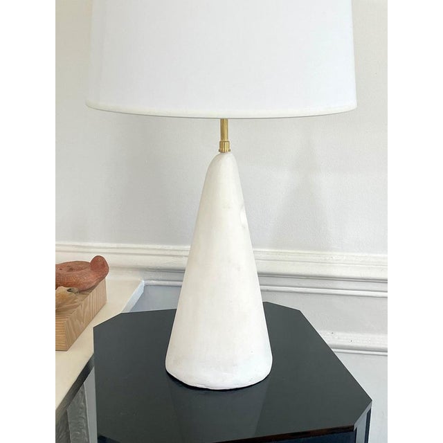 Pietra Plaster Lamp by Renzo Maar For Sale - Image 4 of 8