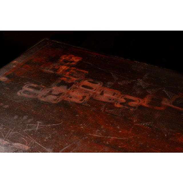 1940s Vintage Mahogany Flat File Cabinet For Sale In Chicago - Image 6 of 11