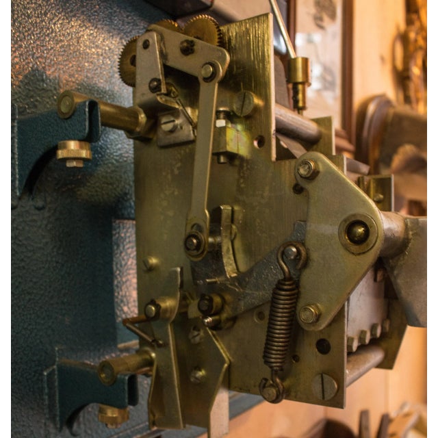 Vintage Time & Attendance Clock from Lambert, 1978 For Sale - Image 10 of 14