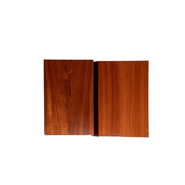 Model 35 Bedside Tables by Severin Hansen for Haslev, 1960s, Set of 2 For Sale - Image 13 of 14