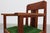 1920s Amsterdamse School Oak and Velvet Side Chair, the Netherlands, 1920s For Sale - Image 5 of 15