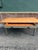 Paint Vintage Green French Farmhouse Table With Drawer For Sale - Image 7 of 12