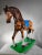 Paper Decorative Rocking Horse in Papier-Mâché, 1950s For Sale - Image 7 of 12