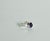 Contemporary Scandinavian Modern Sterling Silver and Amethyst Ring by N. E., Denmark, 1960s For Sale - Image 3 of 9