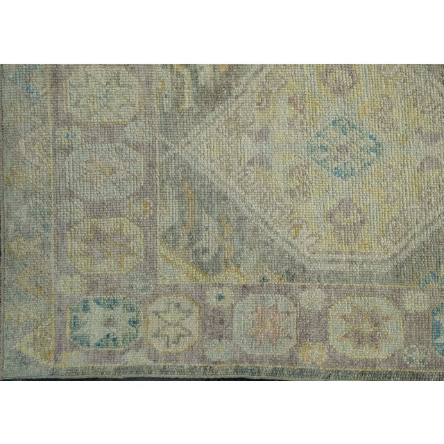 Turkish Oushak Rug 9' x 13'2" #18646 For Sale - Image 4 of 8