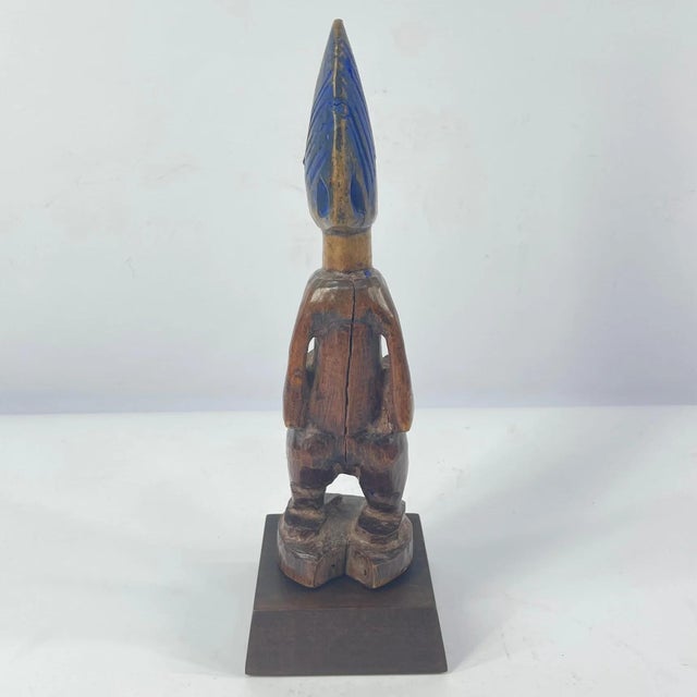 Early 20th Century Early 20th Century Yoruba Ibeji Female Figure Nigeria For Sale - Image 5 of 8