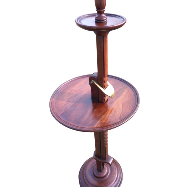 Antique Knob Creek of Rachet Floor Lamp Chairish