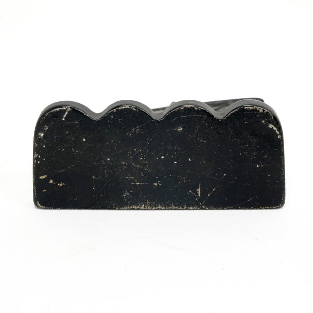 Single Cast Iron Viking Ship Bookend 1920's For Sale In Phoenix - Image 6 of 6