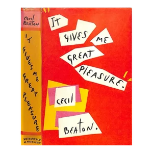"It Gives Me Great Pleasure" 1955 Beaton, Cecil (Inscribed)