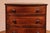 Lovely 19th Century Miniature Chest Of Drawers chest of drawers from England Bowfront miniature chest decorated with lemon...