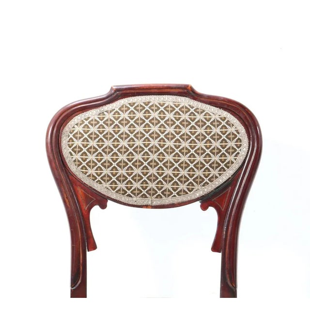 Vienna Secession Side Chairs by Jacob & Josef Kohn, 1900s, Set of 4 For Sale - Image 12 of 13