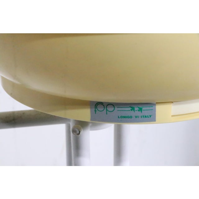 Vintage Mid Century Birdcage and Stand Made in Italy by F O P C. 1970's For Sale - Image 15 of 17