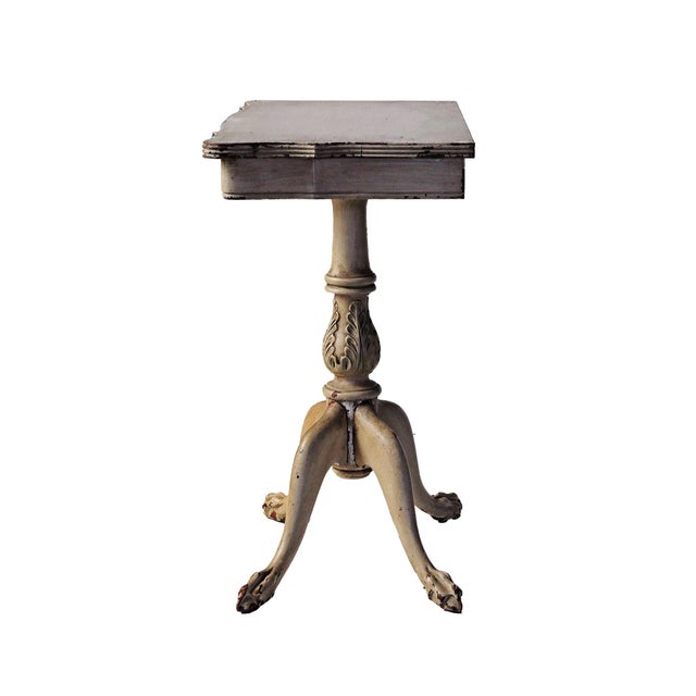 Antique French Provincial Side Table For Sale - Image 4 of 6