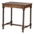 Vintage Oak Barley-Twist Side Table For Sale