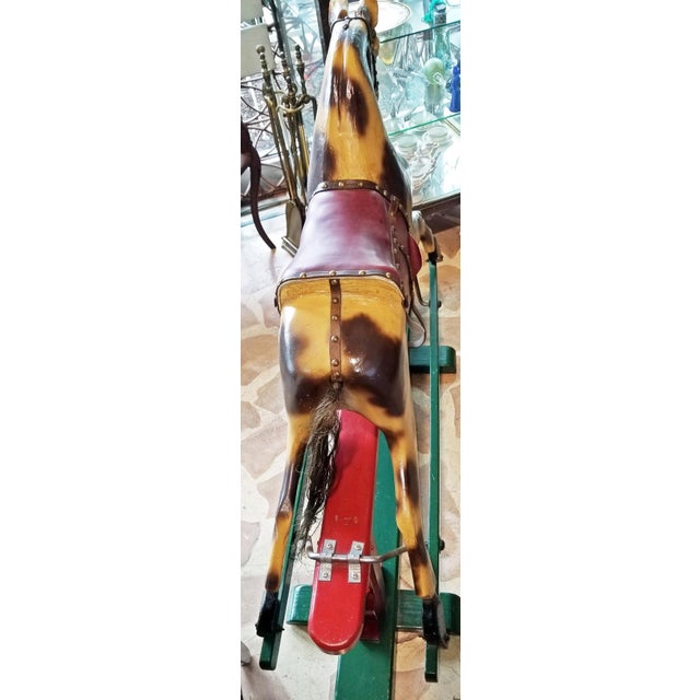 Late 19th Century Late 19th Century Antique American Hobby Horse For Sale - Image 5 of 8