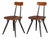Pirkka Chairs by Ilmari Tapiovaara for Laukaan Puu, 1960s, Set of 2 For Sale