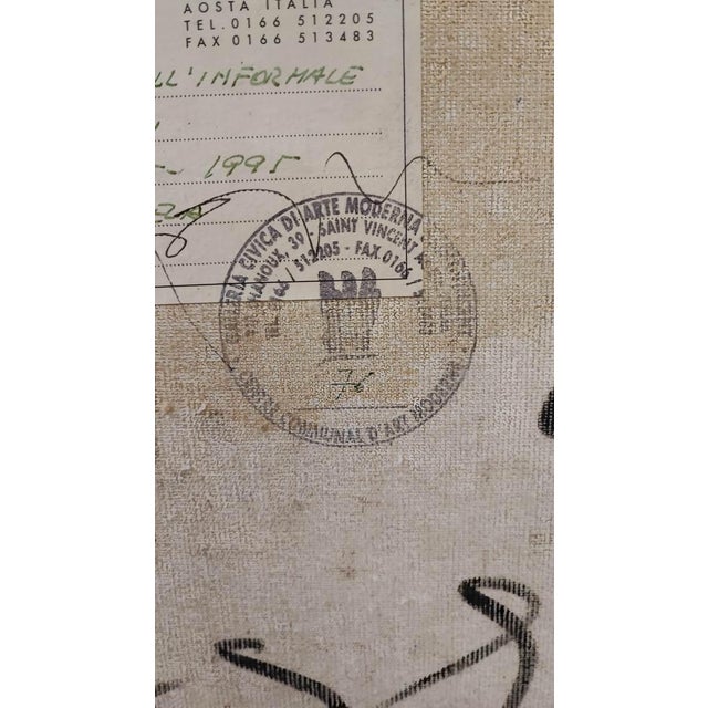 Lucio Bulgarelli, 1996, Oil on Canvas, Framed For Sale - Image 13 of 18