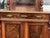 Antique Walnut Bookcase / Cupboard with Fitted Shelves & Drawer For Sale - Image 4 of 15