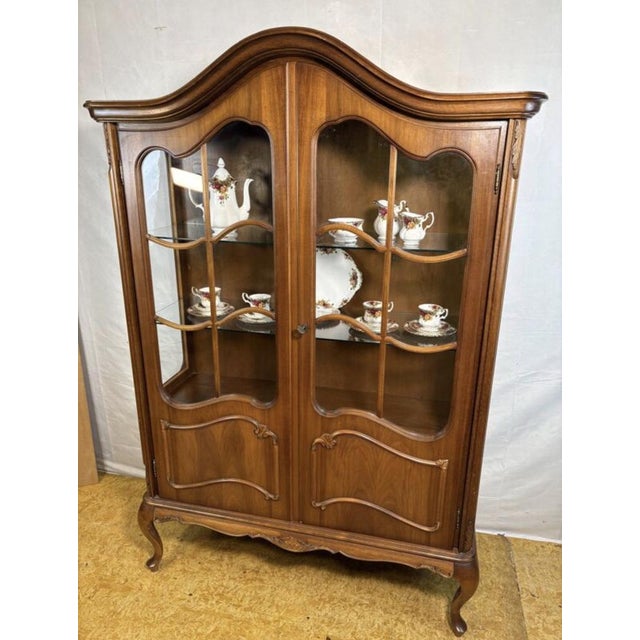 Baroque Classic Baroque Style Display Cabinet, 1940 For Sale - Image 3 of 13