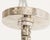Silver Ralph Lauren "Barrett Large Knurled Chandelier" Polished Nickel For Sale - Image 8 of 18