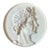 Vintage Classical Bas Relief Portrait of Apollo Medallion For Sale